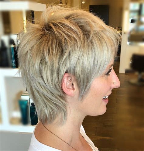 modern mullet women|shaggy haircuts for women over 60.